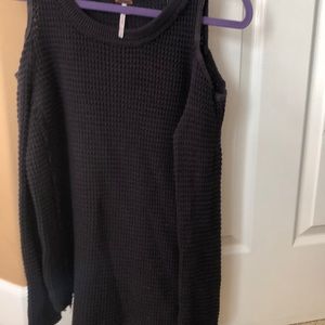 Free People Black Sweater